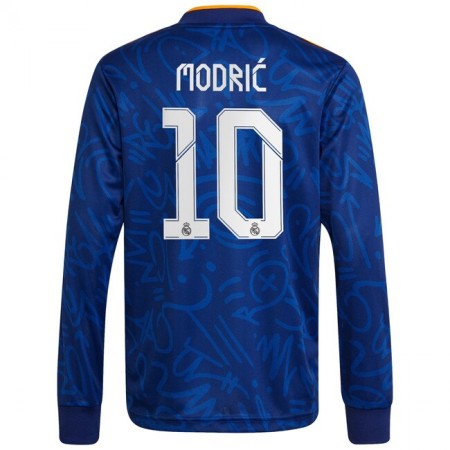 Real Madrid Luka Modrić 10 Uit Shirt 2021-22 L/S